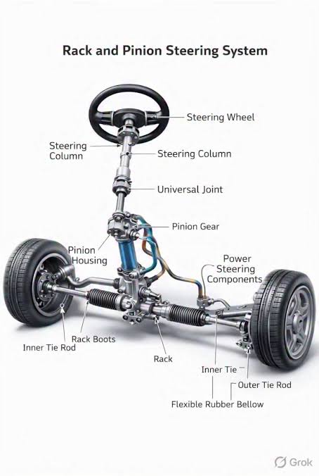 Suspension and steering
